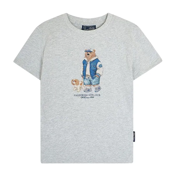 Áo Phông WHOAU Steve Photo WHRPG2421F Tshirt Màu Xám