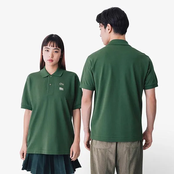 Áo Polo Lacoste X One Piece Polo L12.12 Classic Fit PH5224 132 Màu Xanh Lá Size 4