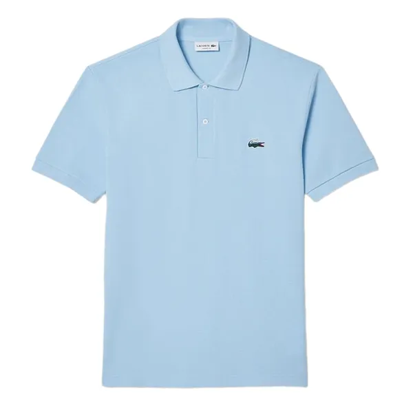 Áo Polo Nam Lacoste Men's Classic Landscape Crocodile Polo Shirt PH5881-10.HBP Màu Xanh Blue Size 3