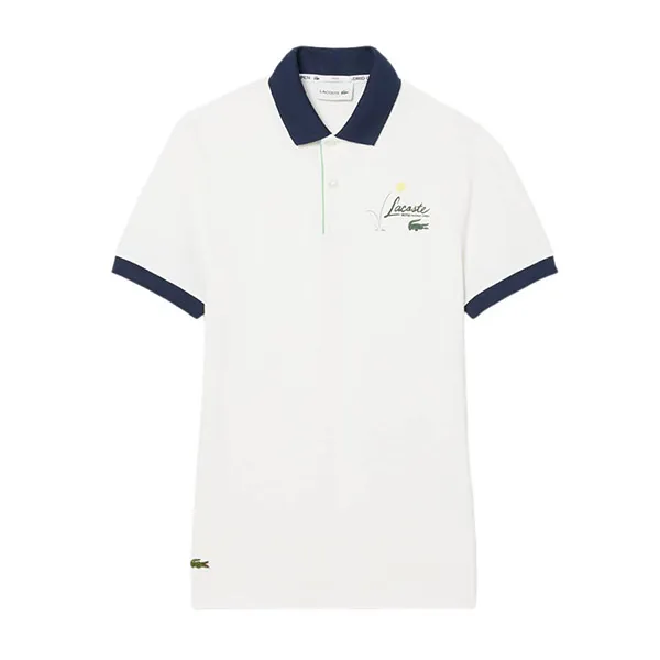 Áo Polo Nam Lacoste Mutua Madrid Open Edition Tennis Polo Shirt PH8835 001 Màu Trắng Size L