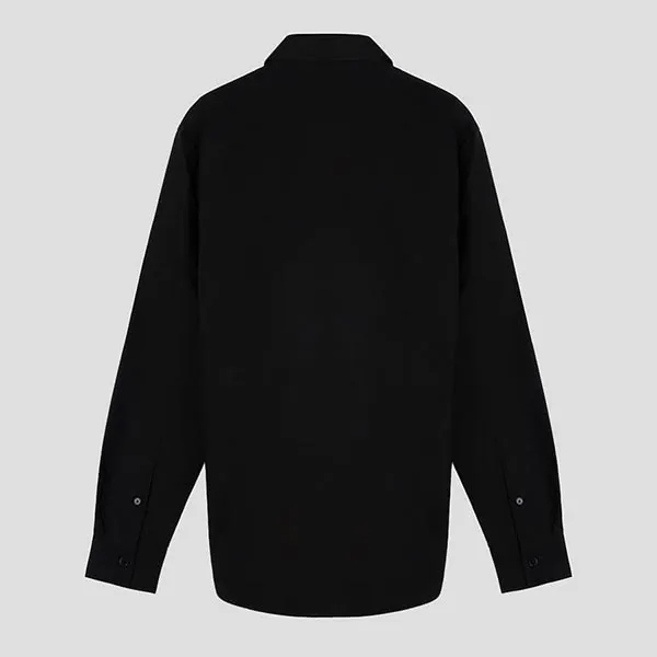 Áo Sơ Mi Nam Burberry Cotton In Black 8111764 Màu Đen Size XS