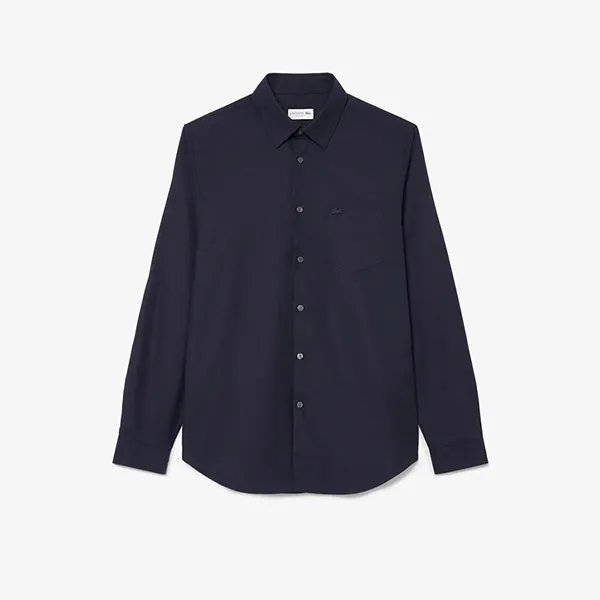 Áo Sơ Mi Nam Lacoste Regular CH6273 - HDE Màu Xanh Navy Size 38
