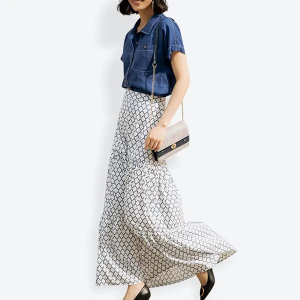 Áo Sơ Mi Nữ F2 Fashion & Freedom Linen New Tune SMW433-X-S-0820 Màu Xanh Size S