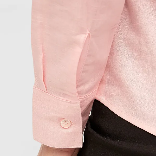 Áo Sơ Mi Nữ F2 Fashion & Freedom Linen SMW360-H-S-1119 Màu Hồng Size S