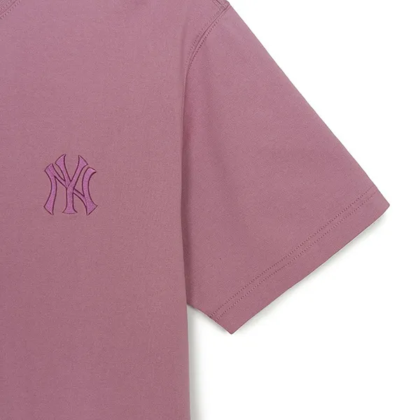 Áo Thun MLB Monotive Oversized Short Sleeve T-Shirt New York Yankees 3ATSM0763-50PKS Màu Hồng