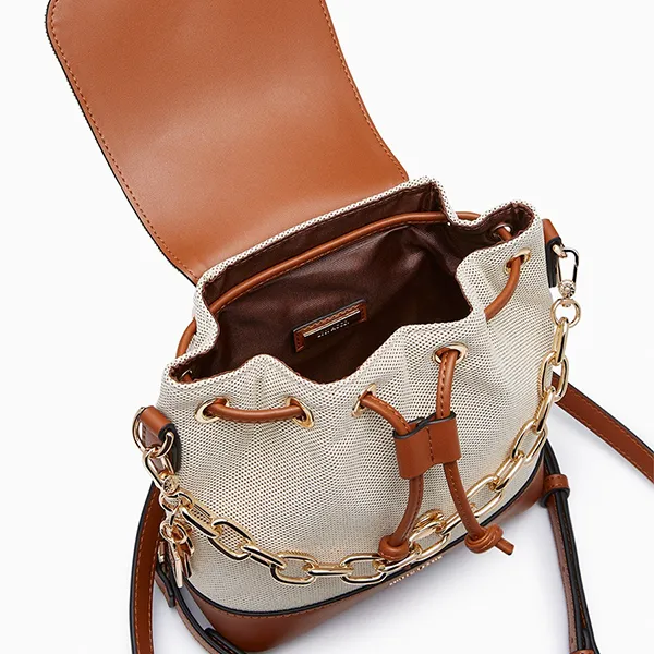 Balo Lyn Sedara Mini Backpack Beige L26CBWB017 Màu Be Nâu