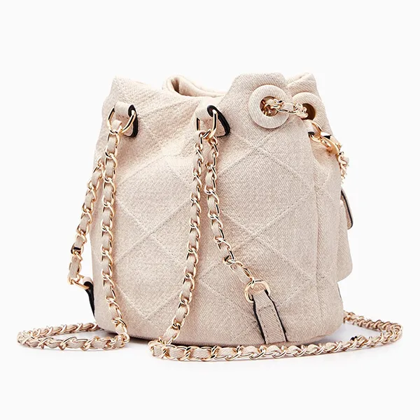 Balo Lyn Suva Mini Infinite Backpack Light Beige LL25CBF214 Màu Be Nhạt