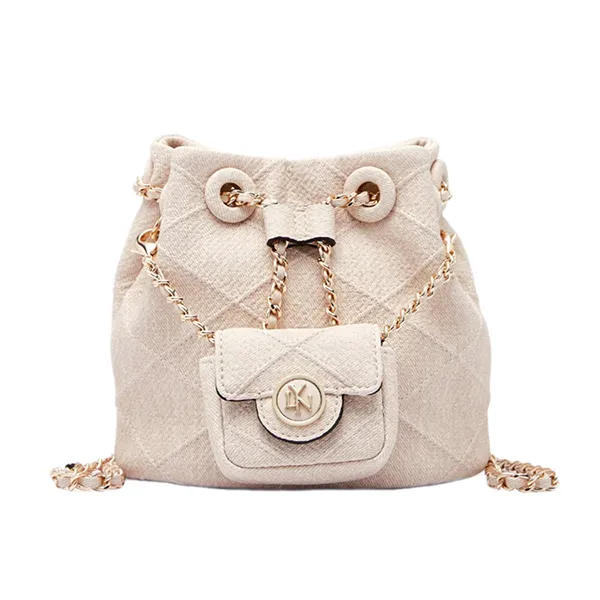 Balo Lyn Suva Mini Infinite Backpack Light Beige LL25CBF214 Màu Be Nhạt