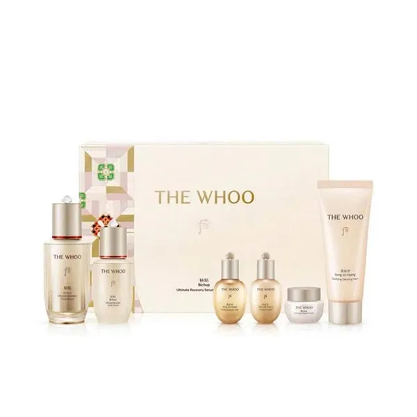 Bộ Dưỡng Da Ngăn Ngừa Lão Hóa Whoo Bichup Ultimate Recovery Youth Serum Special Set 6 Món
