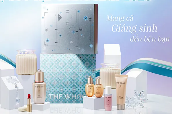Bộ Dưỡng Da Whoo Bichup Ultimate Recovery Youth Serum Advent Calendar Set 6 Món
