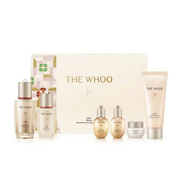 Bộ Dưỡng Da Whoo Bichup Ultimate Recovery Youth Serum Special Set 6 Món