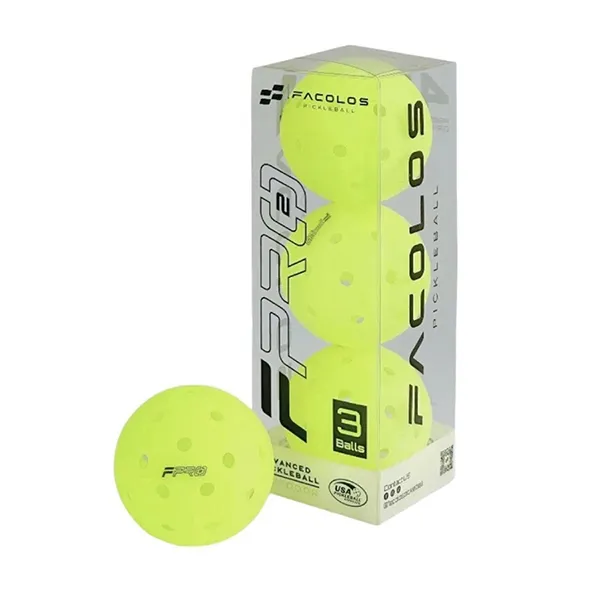 Bóng Pickleball Facolos Pro Vỉ (1 vỉ 3 Bóng)
