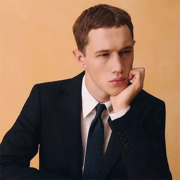 Cà Vạt Hermès H Micro Tie Bleu Marine Foncé /Multicolore Màu Xanh Navy