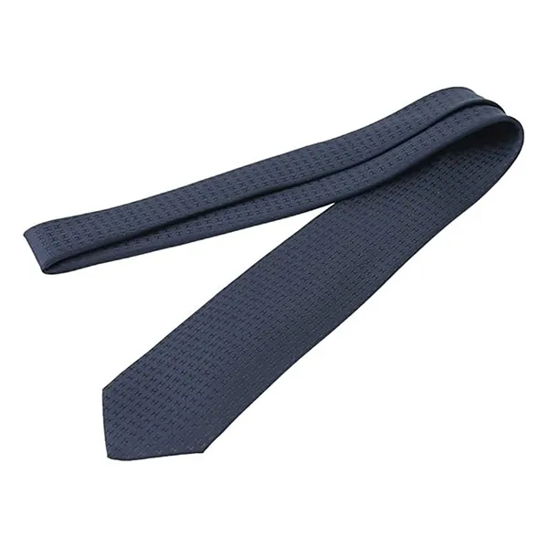 Cà Vạt Hermès Necktie Wide Fathone H Jacquard H-Weave Silk Màu Xanh Navy