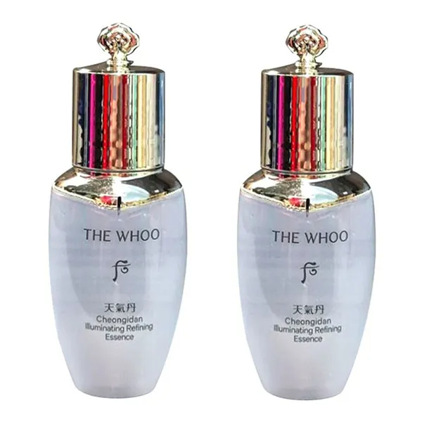 Combo Tinh Chất Hỗ Trợ Dưỡng Trắng Da Whoo Cheongidan Illuminating Refining Essence (25ml x 2)