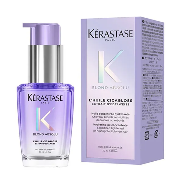 Dầu Dưỡng Dành Cho Tóc Nhuộm Kérastase Blond Absolu L'huile Cicagloss Refillable 30ml
