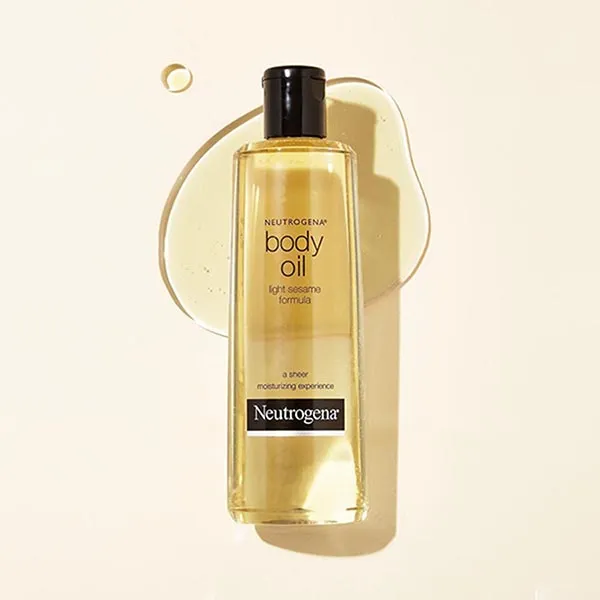 Dầu Dưỡng Thể Căng Bóng, Mềm Mại Neutrogena Light Sesame Formula Body Oil 250ml