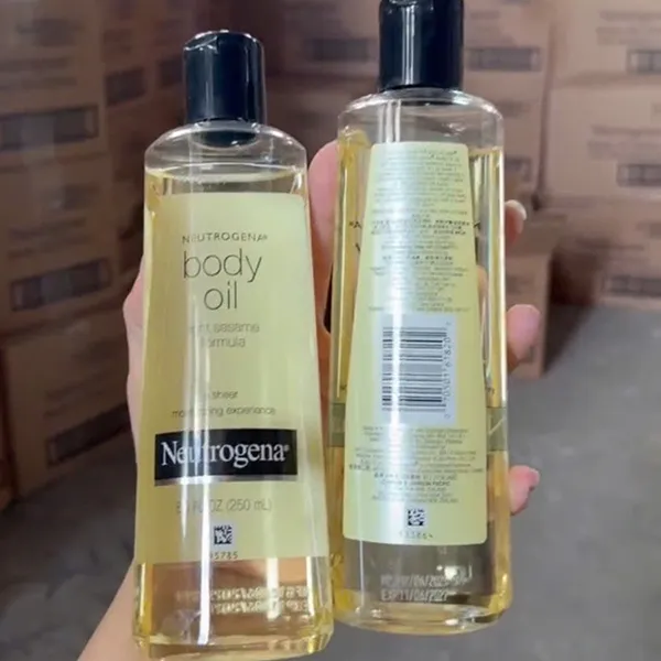 Dầu Dưỡng Thể Căng Bóng, Mềm Mại Neutrogena Light Sesame Formula Body Oil 250ml