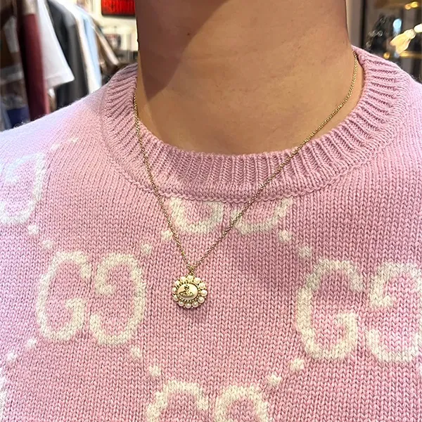 Dây Chuyền Nữ Vivienne Westwood Amaya Pendant Necklace Màu Vàng Gold