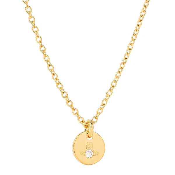 Dây Chuyền Vivienne Westwood Lewis Pendant Necklace Màu Vàng Gold
