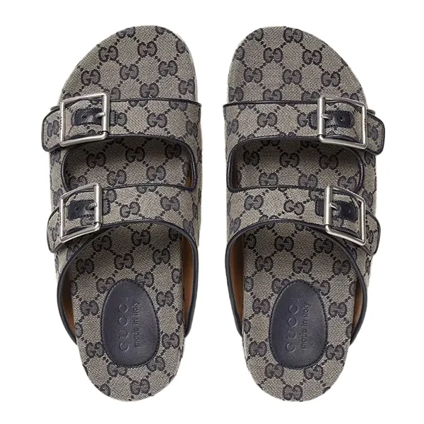 Dép Nam Gucci Slipper 4024914 Màu Xám Size 42