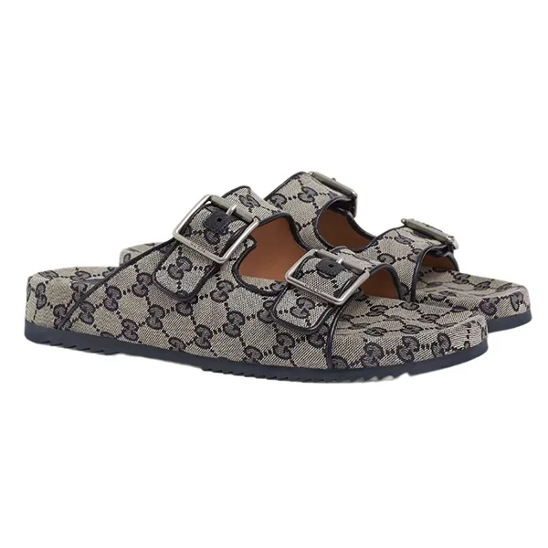 Dép Nam Gucci Slipper 4024914 Màu Xám Size 42