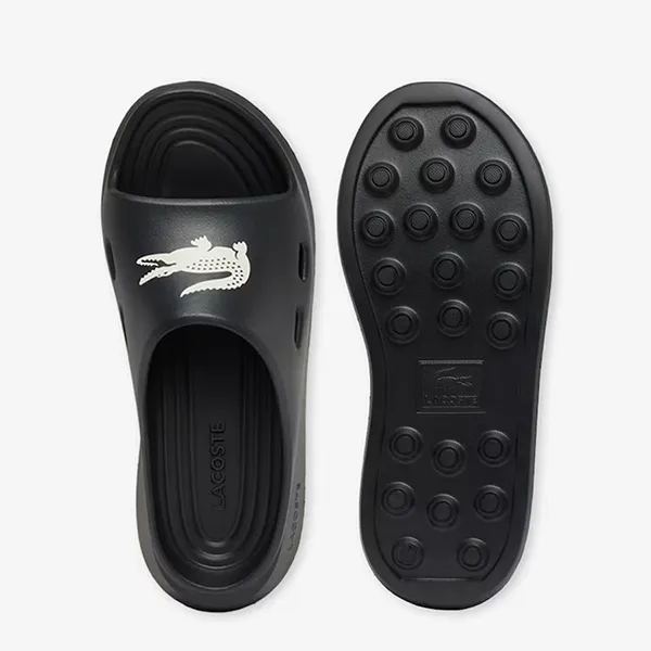 Dép Nam Lacoste Men's Slide RZ7014M56G 17C Màu Đen Size 39.5