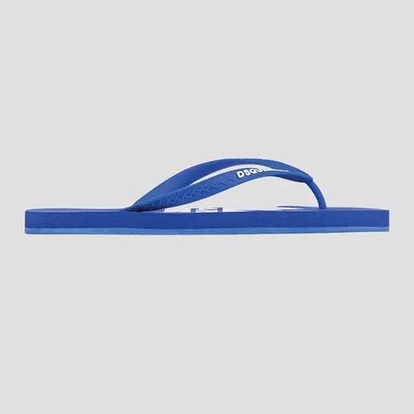 Dép Xỏ Ngón Nam Dsquared2 Flip-flops With Logo In Blue FFM000117207261M2188 Màu Xanh Blue Size 43