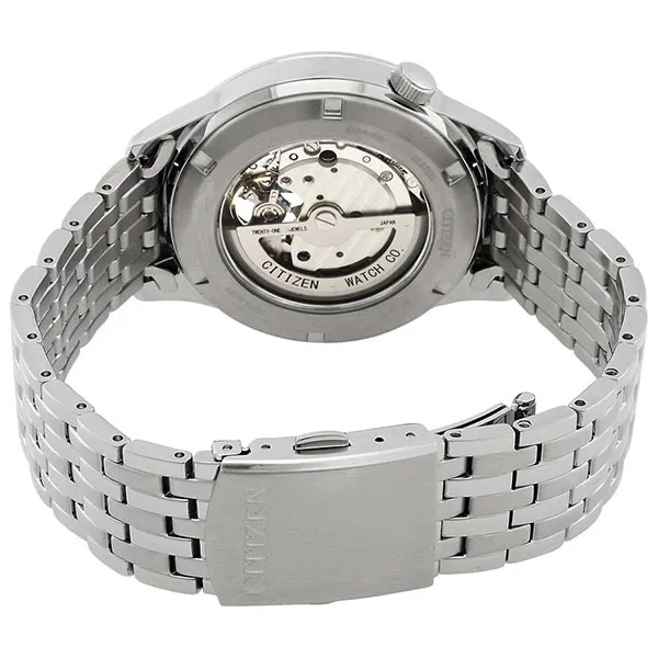 Đồng Hồ Nam Citizen Automatic Silver Dial Men's Watch NH9130-84A Màu Bạc