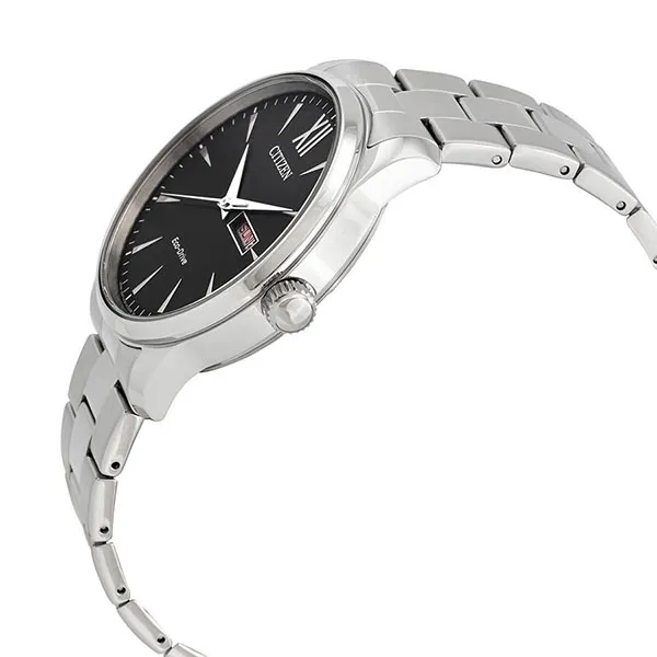 Đồng Hồ Nam Citizen Black Dial Men's Watch BM8550-81E Màu Bạc Đen