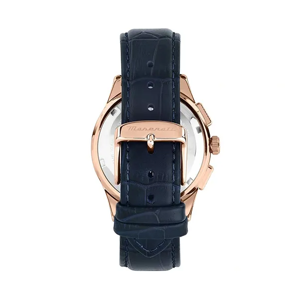 Đồng Hồ Nam Maserati Sorpasso Chronograph Blue Sunray Quartz R8871624009 Màu Xanh