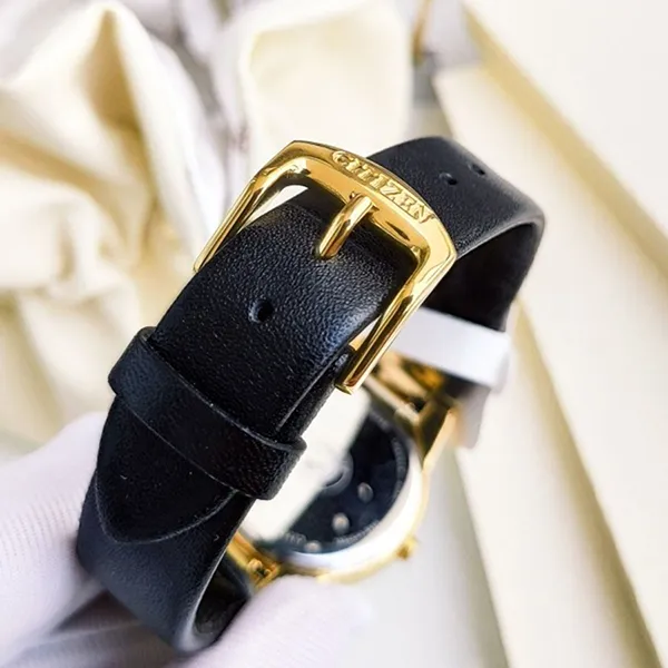 Đồng Hồ Nữ Citizen Eco-Drive Axiom GA1052-04E 30mm Màu Đen Vàng