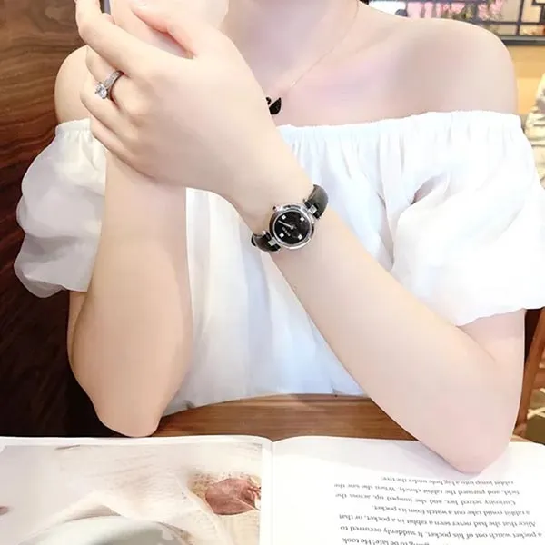 Đồng Hồ Nữ Gucci YA141506 Quartz Diamantissima Black Dial Màu Đen