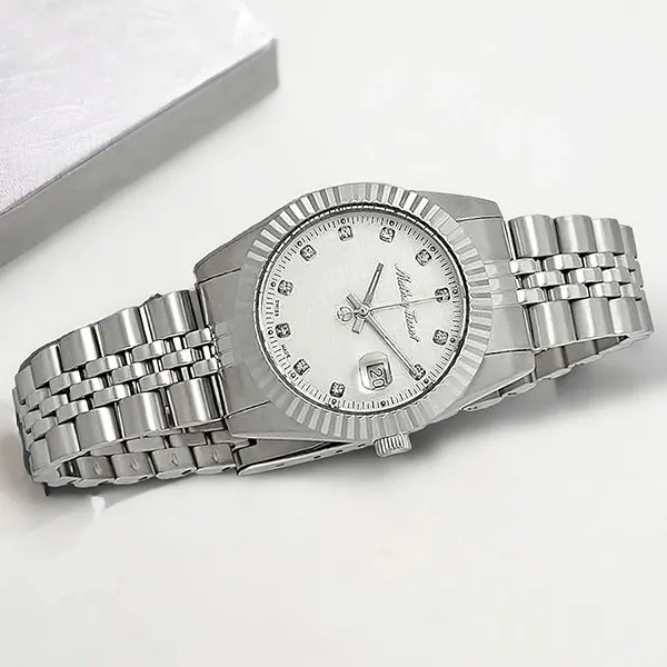 Đồng Hồ Nữ Mathey Tissot Mathy III Quartz Watch D810AI Màu Bạc