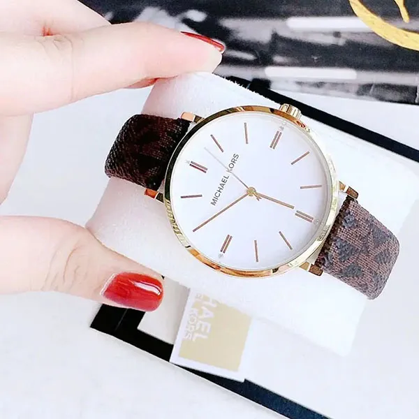 Đồng Hồ Nữ Michael Kors MK MK2945 Màu Nâu Trắng