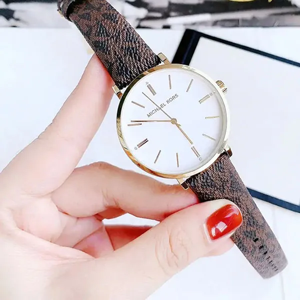 Đồng Hồ Nữ Michael Kors MK MK2945 Màu Nâu Trắng
