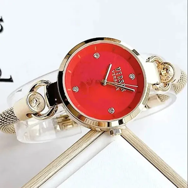 Đồng Hồ Nữ Versus By Versace Quartz VSP631618 Màu Vàng Đỏ