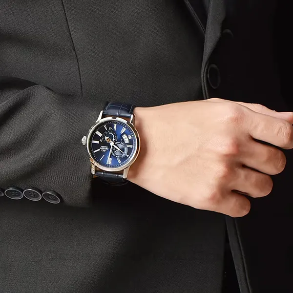 Đồng Hồ Orient Sun And Moon Gen 3 SAK00005D0 Màu Xanh