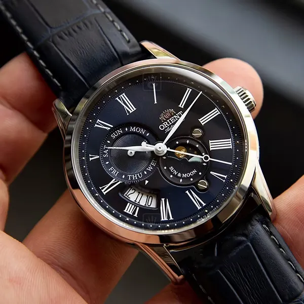 Đồng Hồ Orient Sun And Moon Gen 3 SAK00005D0 Màu Xanh