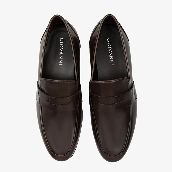 Giày Lười Nam Giovanni Loafer GSH0120-1HB Màu Nâu Size 39