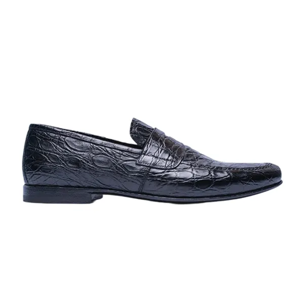 Giày Lười Nam Giovanni Loafer Sartoria SSH0001-1NK Màu Đen Size 38