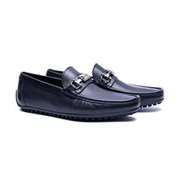 Giày Lười Nam Giovanni Moccasin GSH0054-1NK Màu Đen Size 43