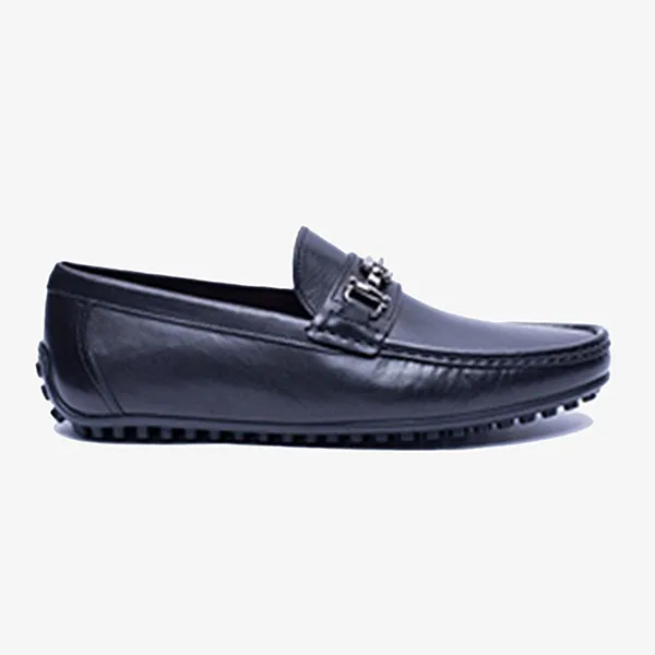 Giày Lười Nam Giovanni Moccasin GSH0054-1NK Màu Đen Size 43