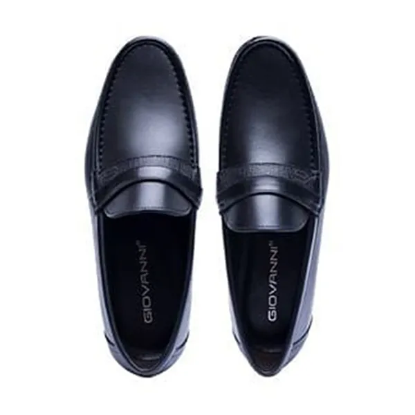 Giày Lười Nam Giovanni Moccasin GSH0056-1NK Màu Đen Size 39