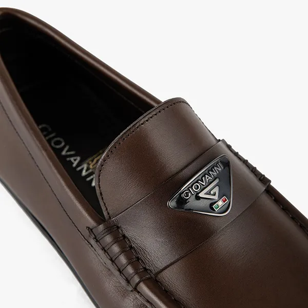 Giày Lười Nam Giovanni Moccasin GSH0127-1 Màu Nâu Size 39