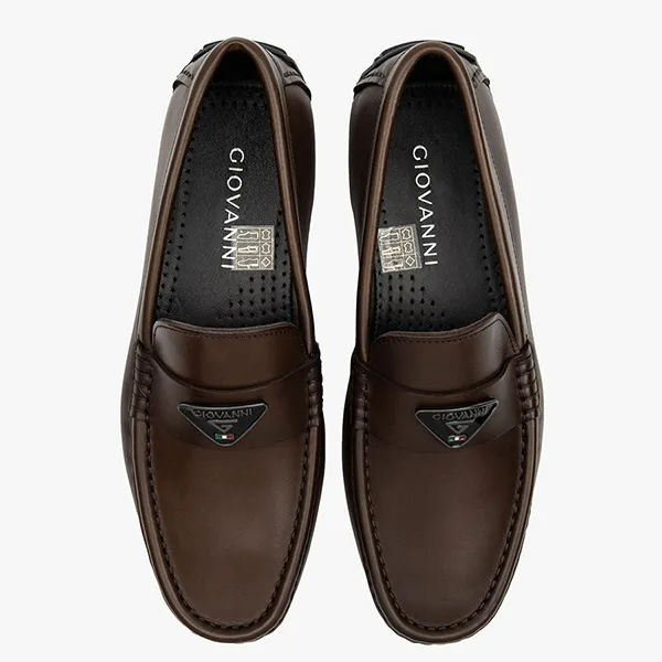 Giày Lười Nam Giovanni Moccasin GSH0127-1 Màu Nâu Size 39