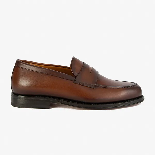 Giày Lười Nam Giovanni Newport Loafer SLF80-00002HB01 Màu Nâu Size 39
