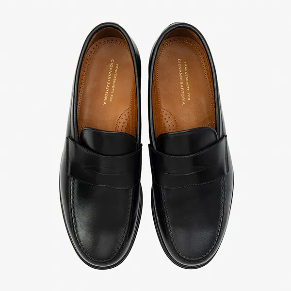 Giày Lười Nam Giovanni Newport Loafer SLF80-00002NK01 Màu Đen Size 39