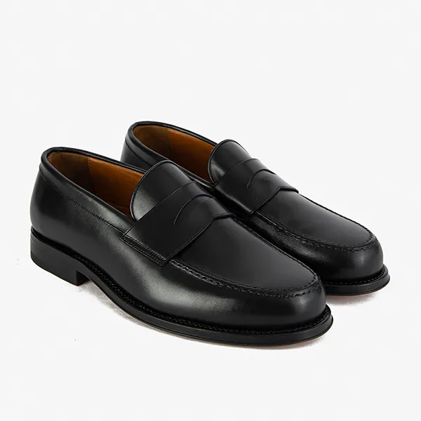 Giày Lười Nam Giovanni Newport Loafer SLF80-00002NK01 Màu Đen Size 39
