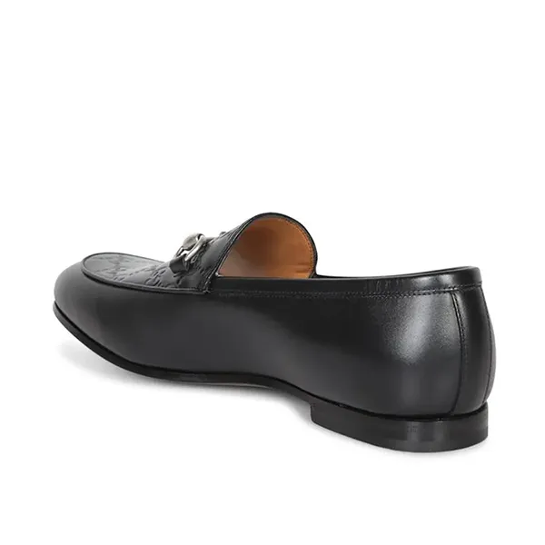 Giày Lười Nam Gucci Horsebit Loafers Black 798997-AAD7E-1000 Màu Đen Size 6.5